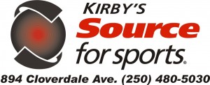 kirby's logo with address